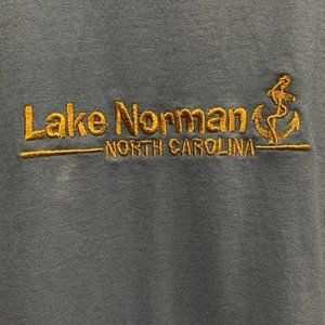 Men's T-Shirt LAKE NORMAN, NC Size XL